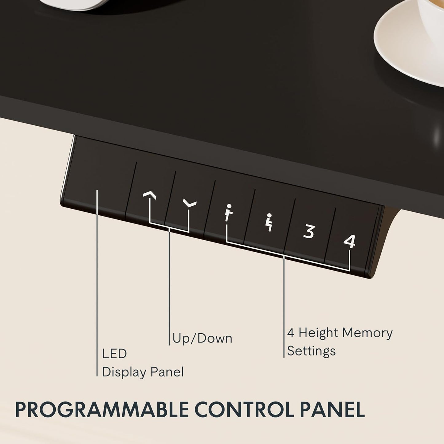 FLEXISPOT USA No.1 Electric Height Adjustable Standing Desk