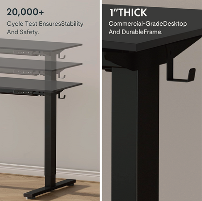 FLEXISPOT USA No.1 Electric Height Adjustable Standing Desk